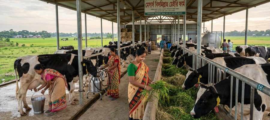 Increase Milk Production in Dairy Farms